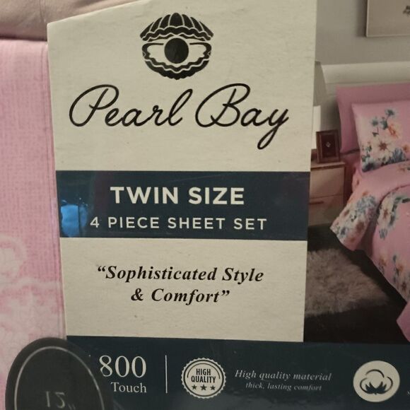 💯🔥PEARL BAY by STEVE MADDEN TWIN SIZE 6 PIECE SHEET SET MSRP $129.99🔥🔥NEW